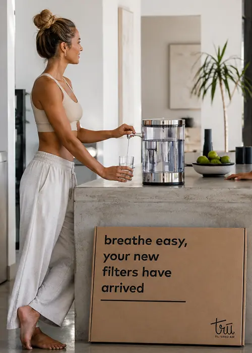 Filtered water